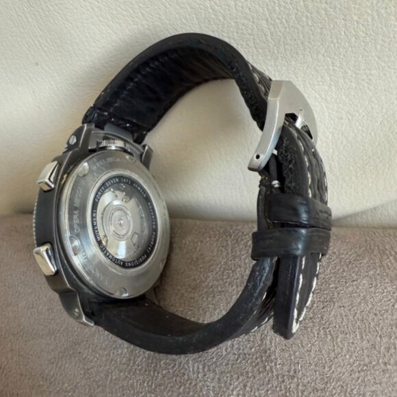 Anonimo 2007 Militare Crono Black Dial Pre-Owned Automatic - Picture 3 of 5